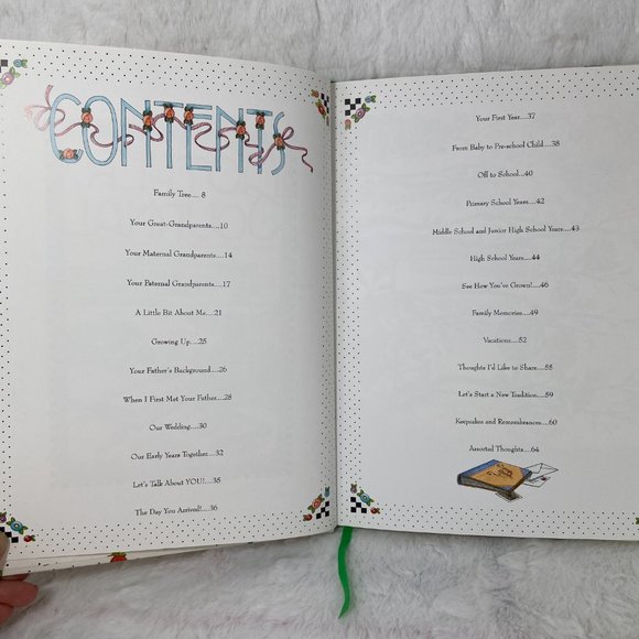 Mary Engelbreit Mothers Journal Book Laminated Hard Cover 1993 - Picture 5 of 9